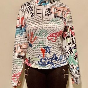 Fashion long sleeve shirt